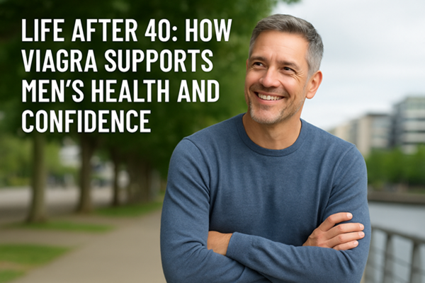 Life After 40 - How Viagra Supports Mens Health and Confidence