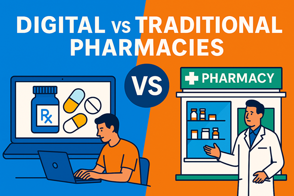 digital vs traditional pharmacy