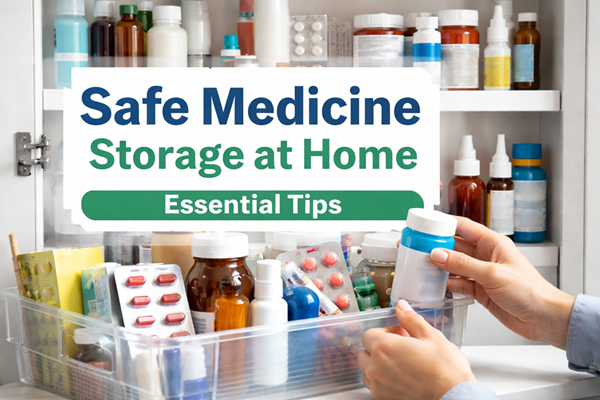 safe medicine storage at home