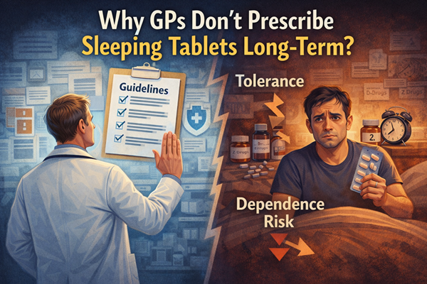 why your gp wont prescribe sleeping tablets long-term