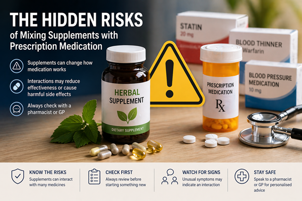 Hidden Risks of Mixing Supplements & Prescriptions