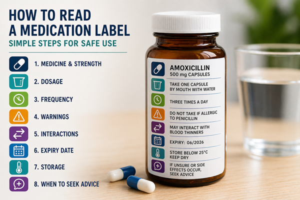 How to Read a Medication Label Without Confusion