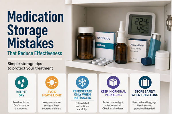 medication storage mistakes