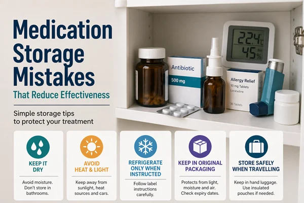medication storage mistakes