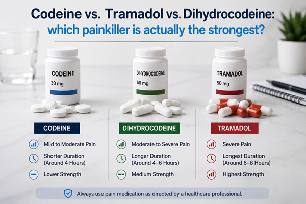 codeine vs tramadol vs dihydrocodeine