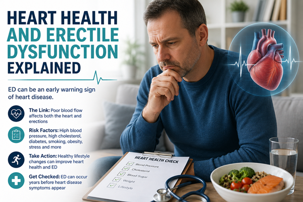 heart health and ED explained