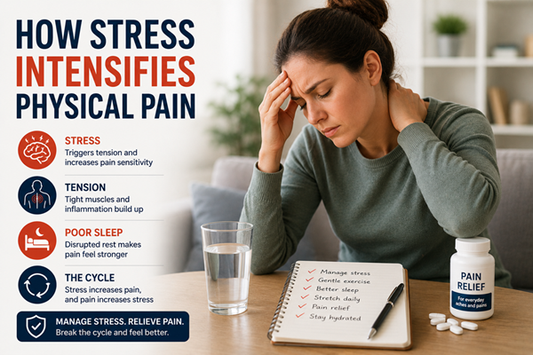 How Stress Intensifies Physical Pain