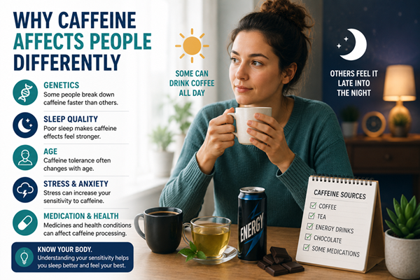 why caffeine affects people differently